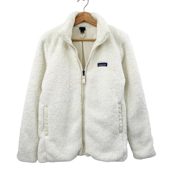Patagonia White Women's Los Gatos Fleece Jacket - Picture 2 of 6